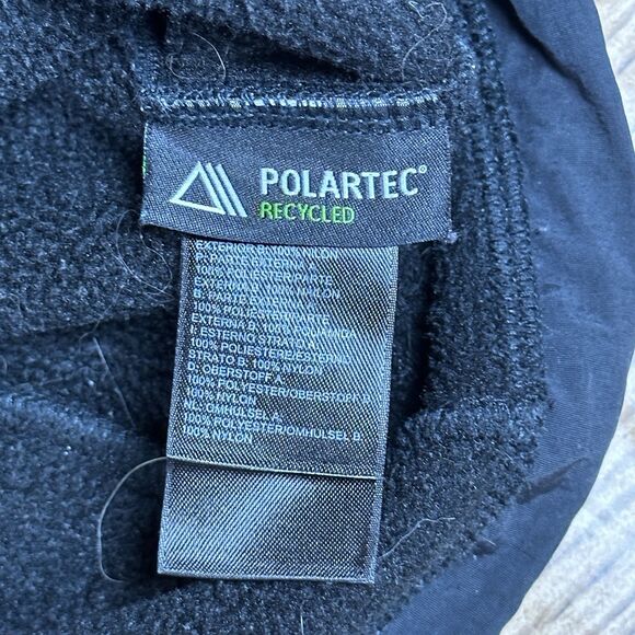 The North Face Denali Jacket Women's M Polartec Black Pockets Mock Neck Full Zip - Picture 15 of 16